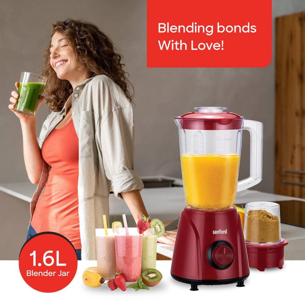 SANFORD 2-IN-1 BLENDER 1.6L JAR 400W, view 2