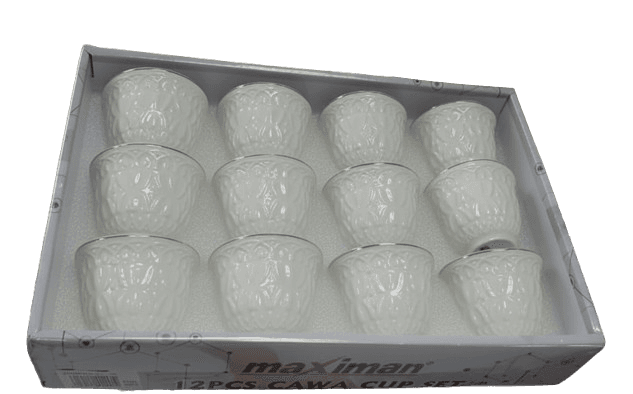 Cawa cups set 12 pieces