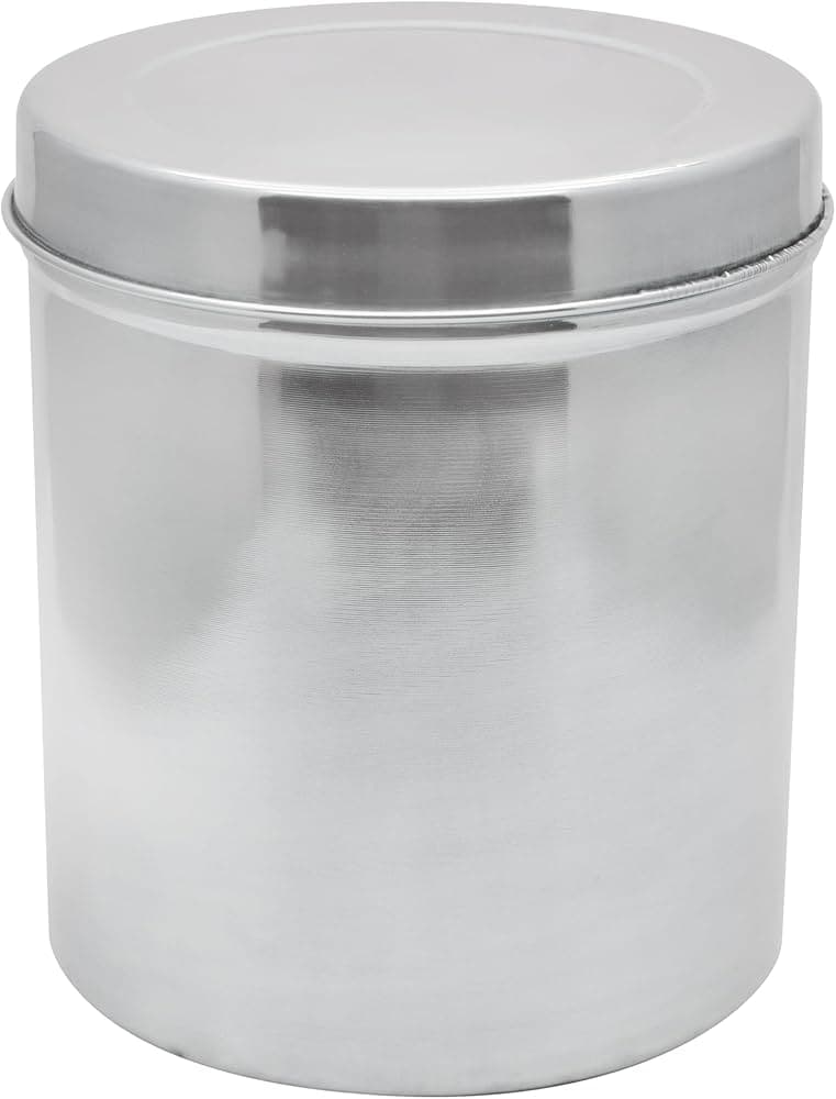 Raj stainless steel storage container dabba large