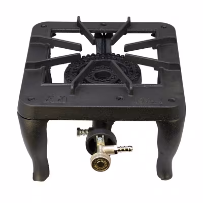 Single burner stove cast iron