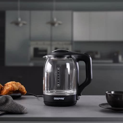 Geepas Electric Kettle - Glass Body