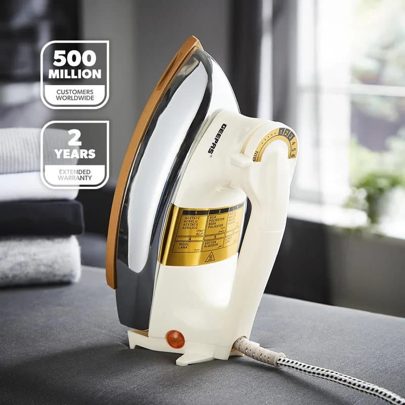 Geepas GDI23011 Automatic Heavy Weight Dry Iron, view 3