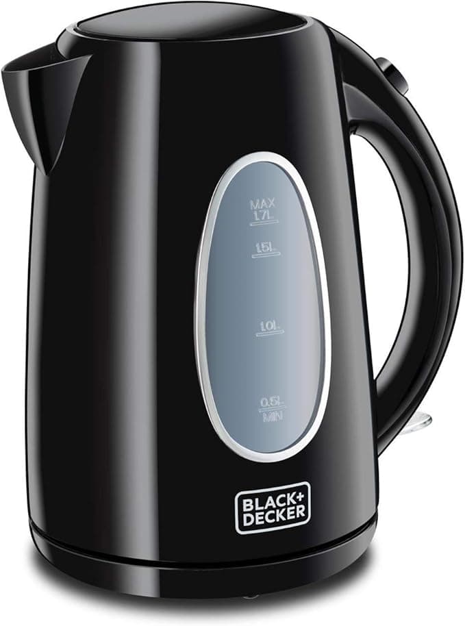 BLACK+DECKER JC69-B5 2200w Electric Kettle Black 1.7L