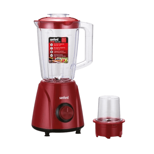 SANFORD 2-IN-1 BLENDER 1.6L JAR 400W