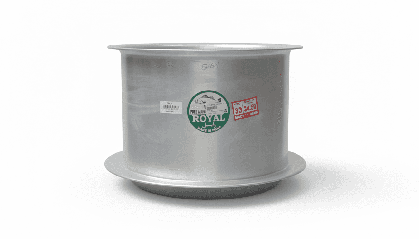 Alum top without handle 34.5 litre Royal
