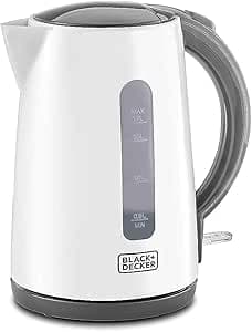 BLACK+DECKER Cordless Electric Kettle, 2200W, 1.7L Capacity
