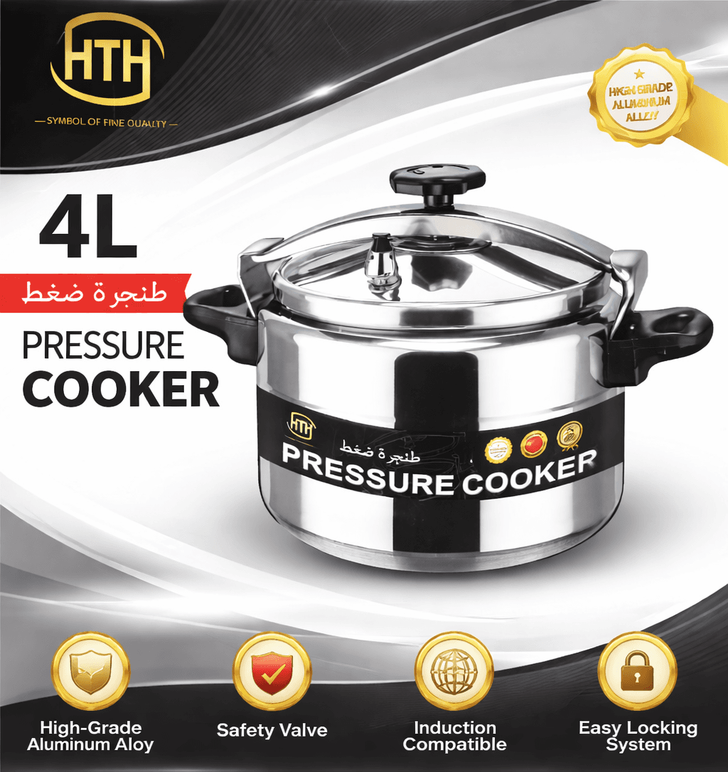 Aluminium pressure cooker 4 liter