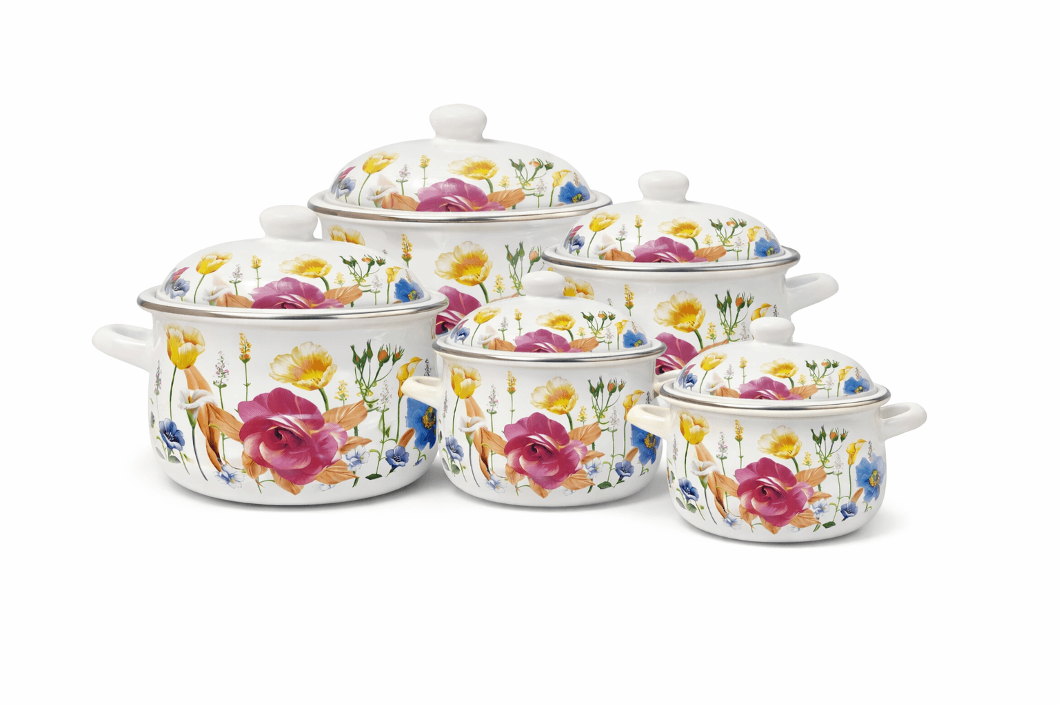 5 pieces casserole set